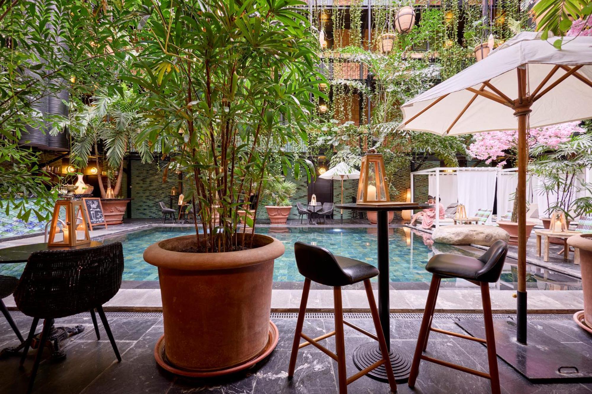 Manon Les Suites Guldsmeden Κοπεγχάγη Εξωτερικό φωτογραφία The hotel's pool